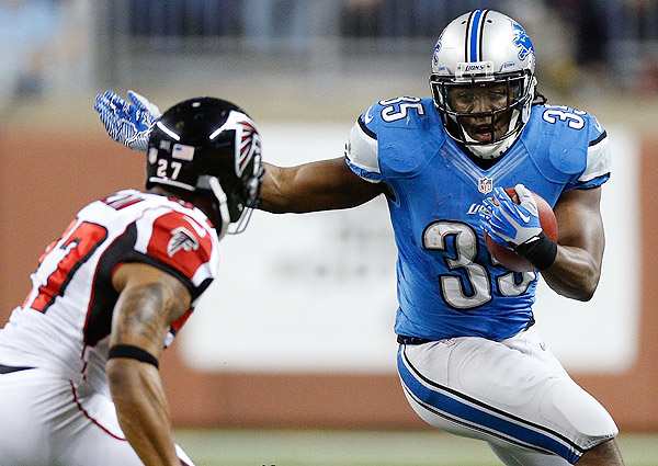 Joique Bell had 52 catches out of the backfield for the Lions last season.